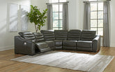 J&M Furniture - Ashley Furniture - Center Line 5-Piece Power Reclining Sectional - 5-Piece Power Reclining Sectional - U63404S3